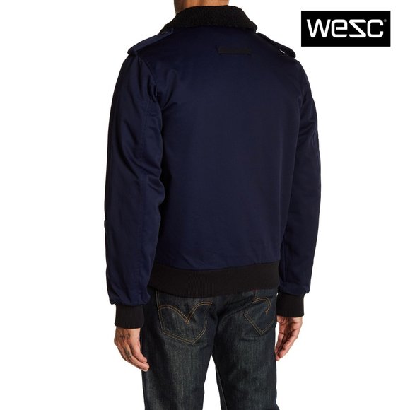 WeSC Navy Blaze Lumber Men's Jacket - Picture 2 of 9